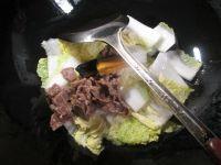 牛肉煮白菜的做法步骤4