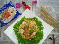 凉拌方便面#小虾创意料理#的做法步骤20