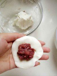 红豆糯米麻饼的做法步骤5