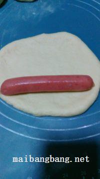 香葱火腿面包的做法步骤7