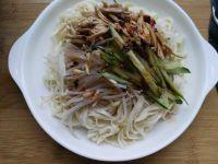 蚝油鸡丝干捞面的做法步骤11