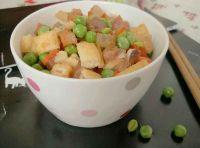 青豆腊肉的做法步骤9