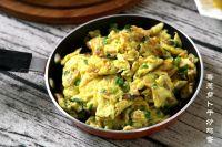 香葱萝卜干炒鸡蛋的做法步骤9