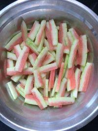 凉拌西瓜皮的做法步骤4