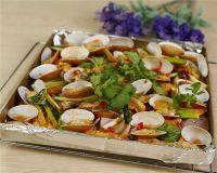 大虾烤花蛤的做法的做法步骤10