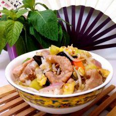 肉蔬炒饭
