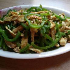 青椒炒豆干