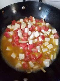 番茄菌菇炖豆腐的做法步骤8