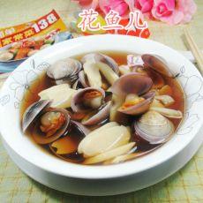 鞭笋圆蛤汤