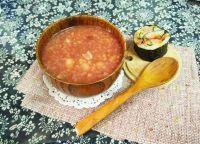 玉米渣花生粥的做法步骤7