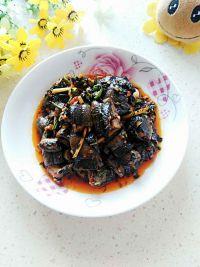 紫苏炒黄鳝的做法步骤12