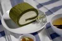 日式咸焦糖抹茶卷的做法步骤17