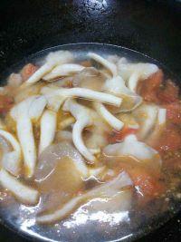 平菇番茄肉丝汤的做法步骤6