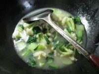 浓汤宝青菜花菜的做法步骤5