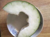 虾油拌冬瓜的做法步骤1