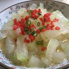 虾油拌冬瓜