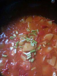 番茄土豆龙须面的做法步骤8