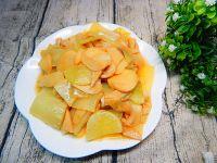 莴笋炒杏鲍菇的做法步骤14