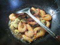 千张结煮鲜虾的做法步骤9