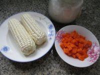 胡萝卜黏玉米汁的做法步骤1